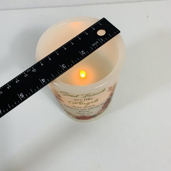 Friend Cardinal Candle Sympathy Flameless Memorial Gifts Flickering Light Poem - Picture 13 of 14